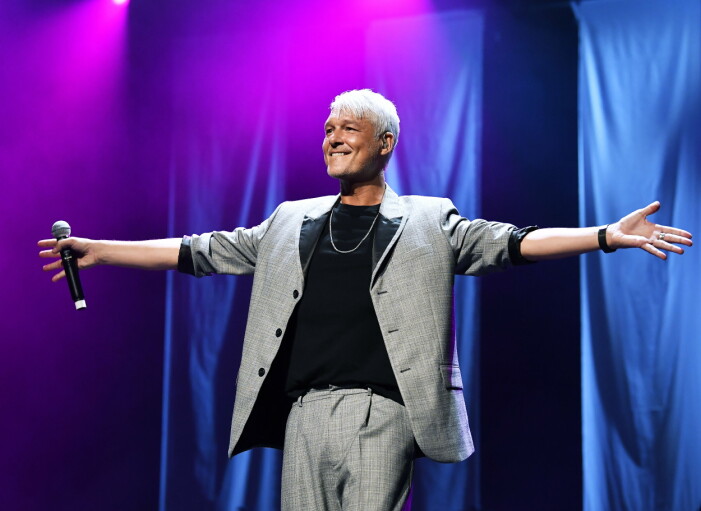 Mathias Holmgren på Stockholm Pride 2021.