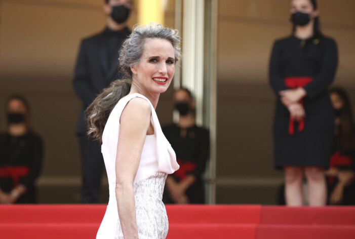 Andie MacDowell i Cannes.
