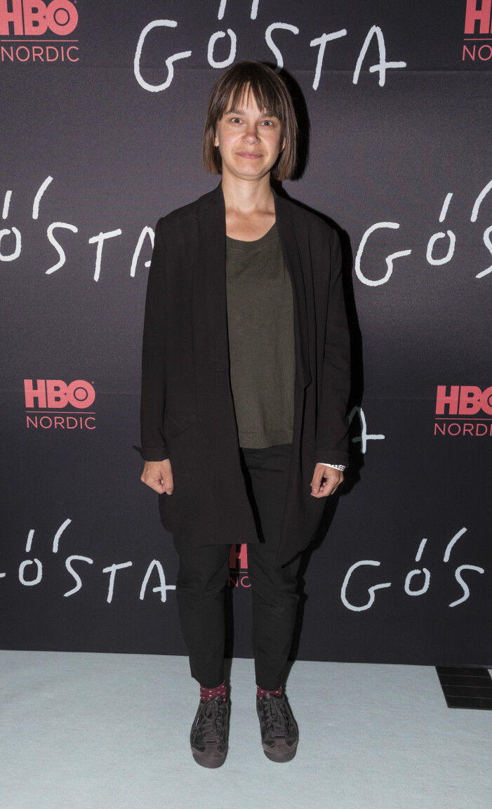 Rebecka Liljeberg på premiären av HBO-serien Gösta, 2019. Rebecka Liljeberg