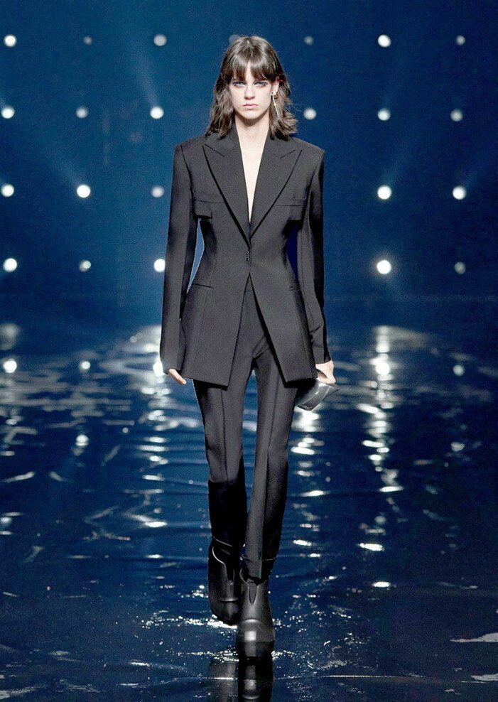 Givenchys Fall Winter 2021-2022 fashion show during Paris Fashion Week FW21