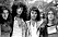 Rockbandet Queens fyra medlemmar år 1975, efter det internationella genombrottet.