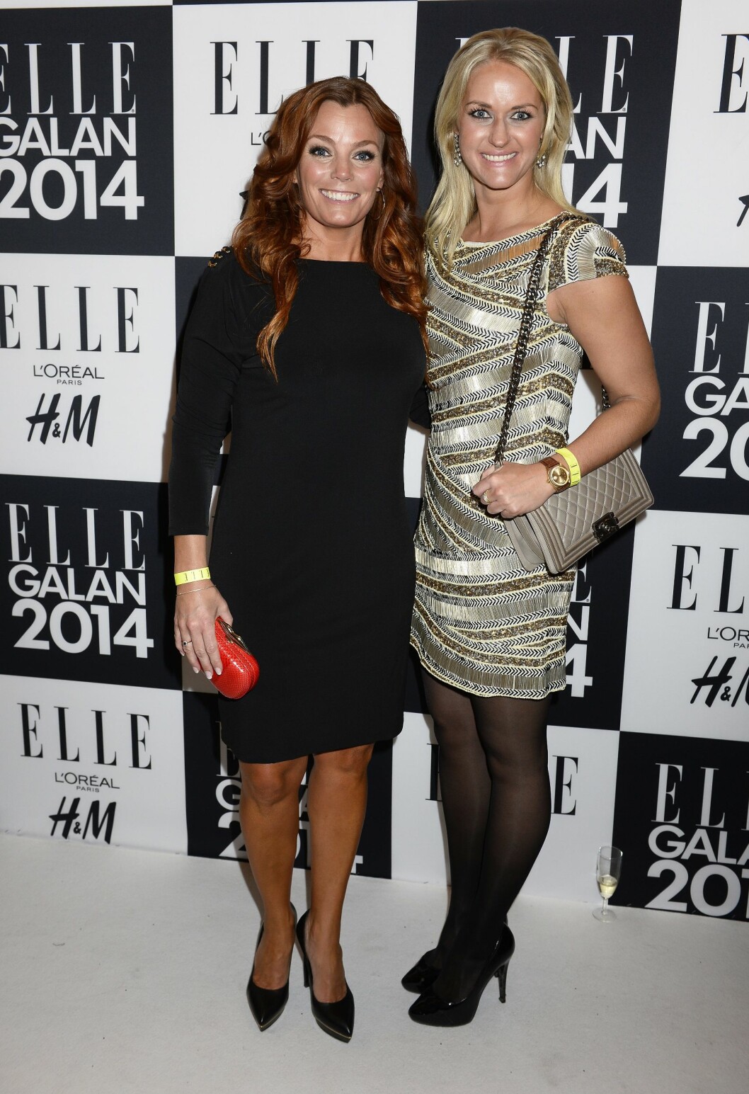 Gry Forssell på Elle-galan 2014