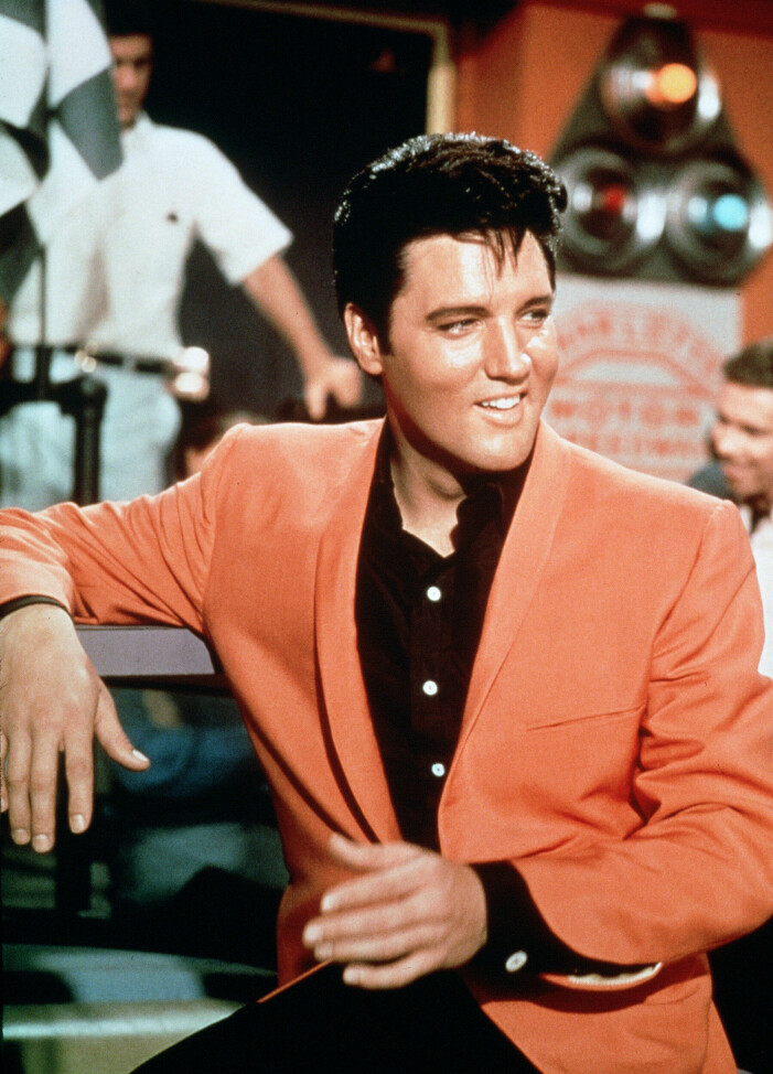 Elvis i filmen Speedway från 1968.