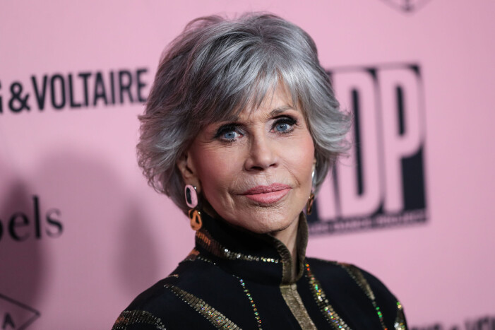 Jane Fonda har en aktiv livsstil.