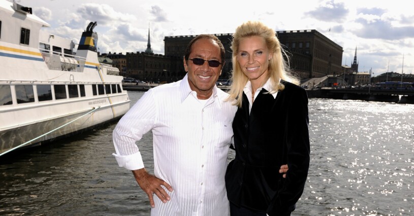 Anna Anka svepte in som en storm över Sverige med dåvarande maken och "Diana"-kompositören Paul Anka.