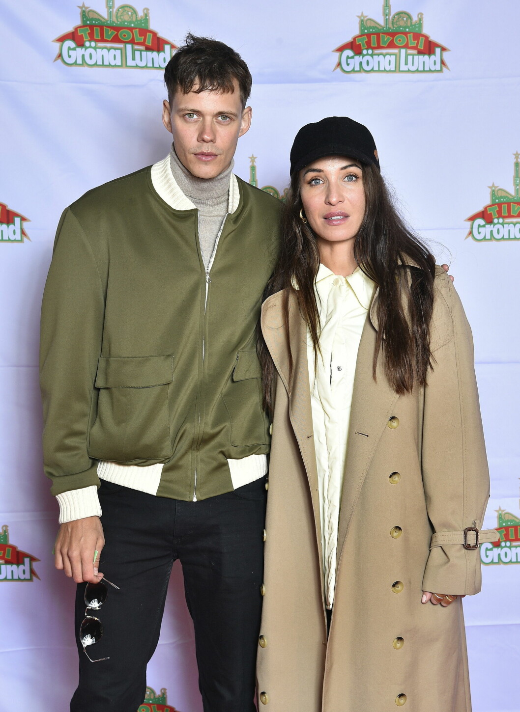 Alida Morberg och Bill Skarsgård. Alida Morberg och Bill Skarsgård.