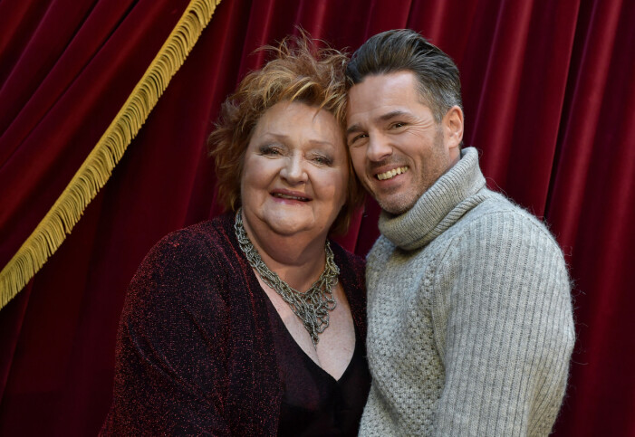Marianne Mörck och Peter Jöback.