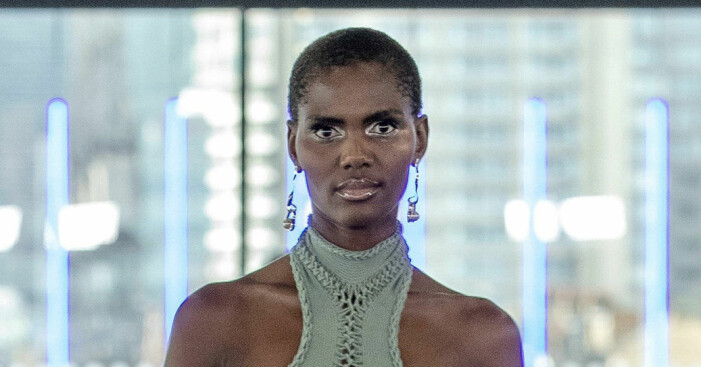 FOR EDITORIAL USE ONLY. Mark Fast London Ready to Wear. Autumn/Winter 2021.