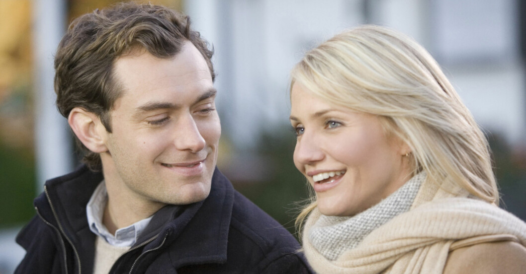 Jude Law och Cameron Diaz i <em>The Holiday</em>.