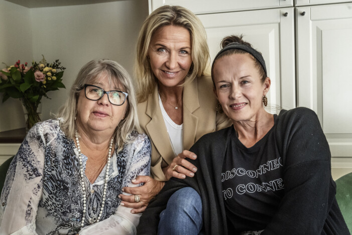 Lill-Babs döttrar Monica Svensson, Kristin Kaspersen och Malin Berghagen