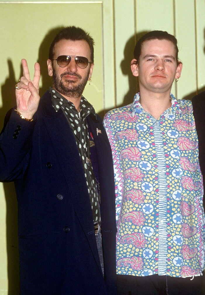 Ringo och sonen Zak.