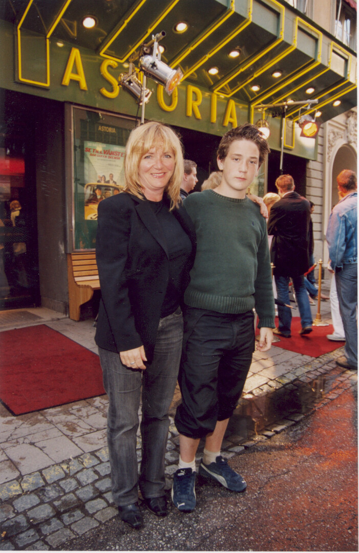 Malou med Malcolm 2003. Malou med Malcolm 2003.