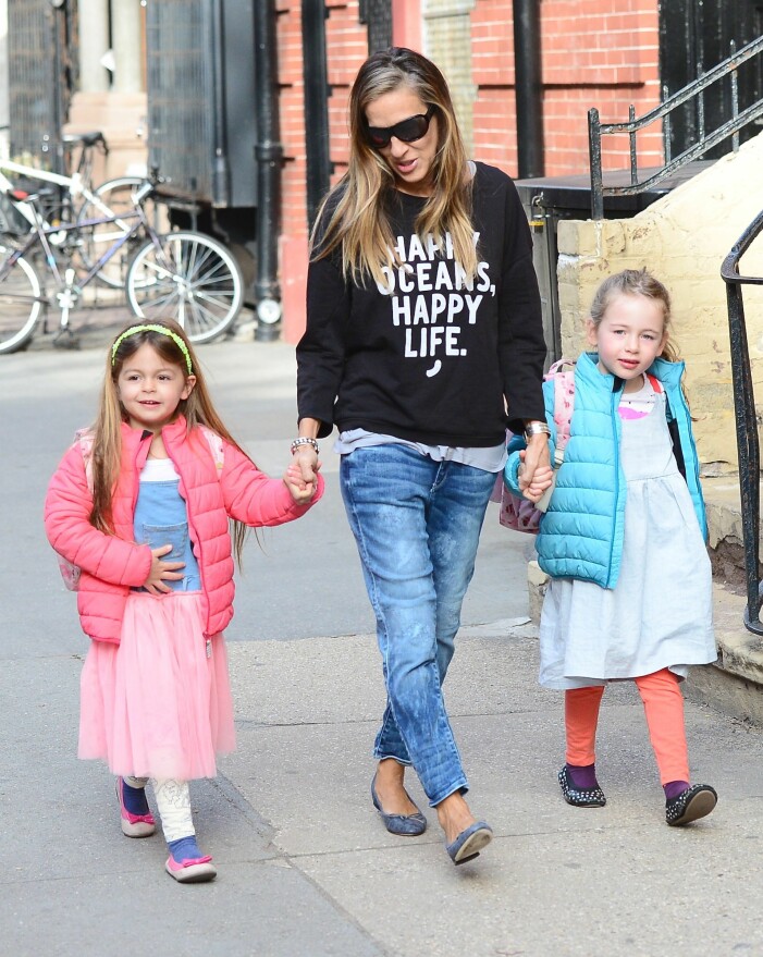 sarah jessica parker med sina barn