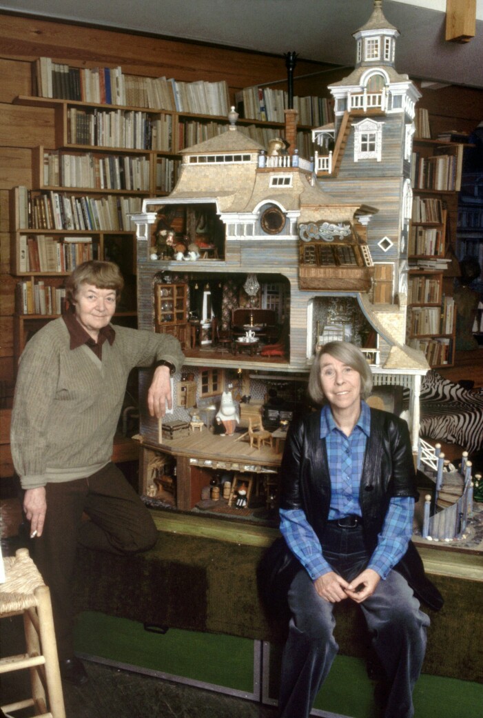 Tove och Tuulikki tillsammans 1980.