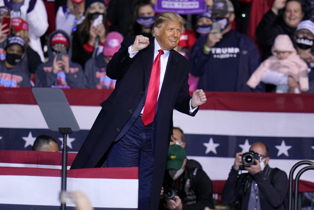 Kan Donald Trump behålla makten i Vita Huset i Washington - eller är det dags för en kycklingrätt nu?