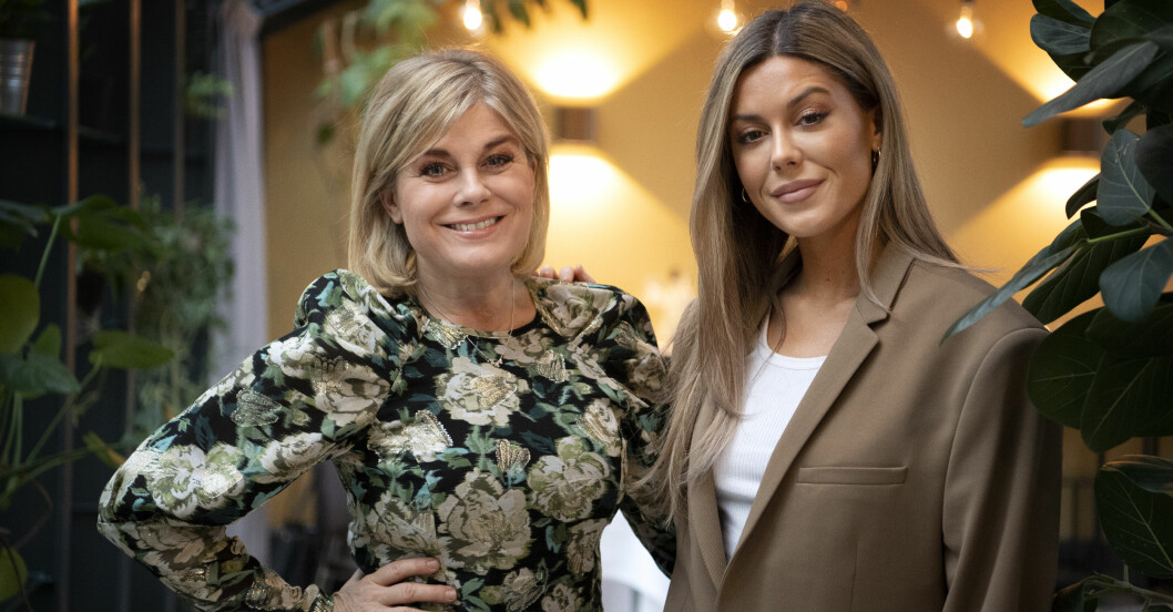 Pernilla Wahlgren och dottern Bianca Ingrosso under en pressträff för deras tv-serie Wahlgrens värld. Pernilla Wahlgren och dottern Bianca Ingrosso under en pressträff för deras tv-serie Wahlgrens värld.