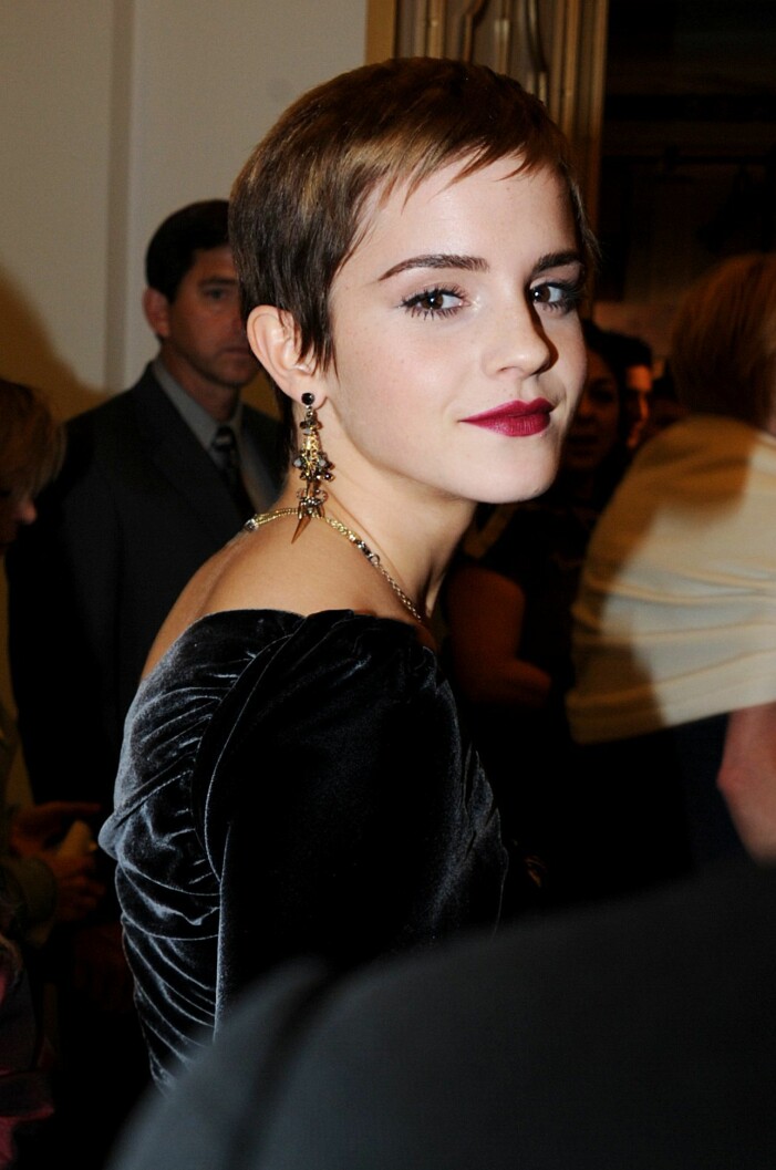 Emma Watson frisyr.