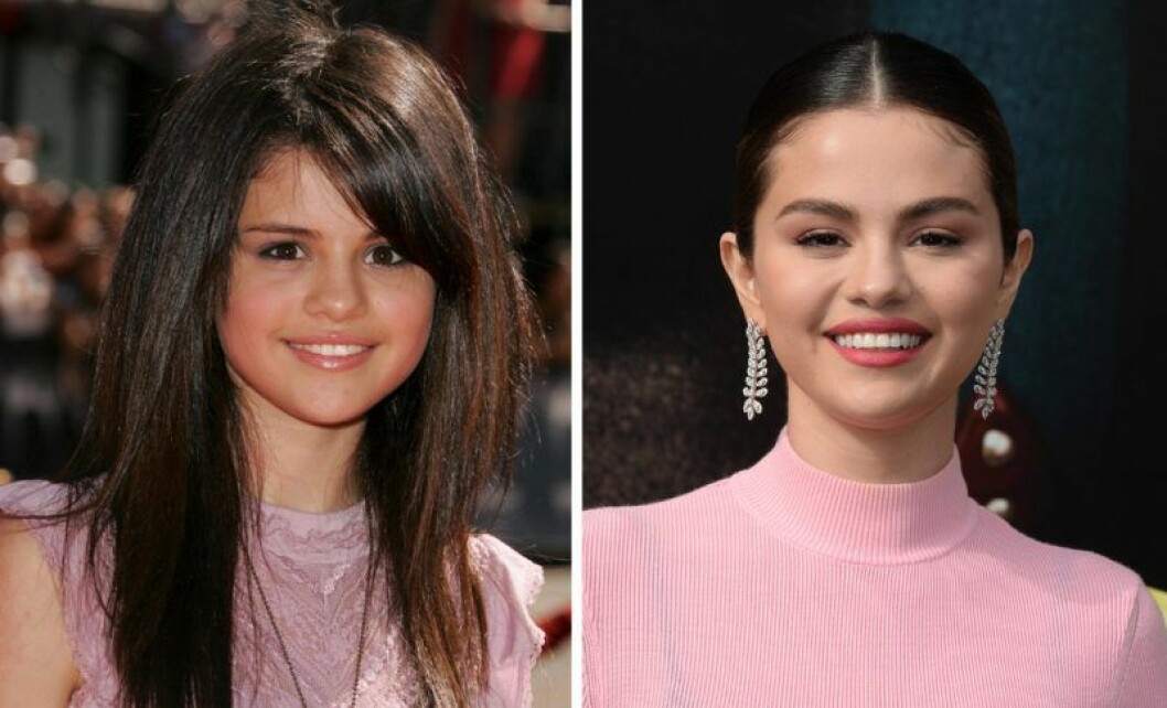 Selena Gomez 2007 vs i dag. Selena Gomez 2007