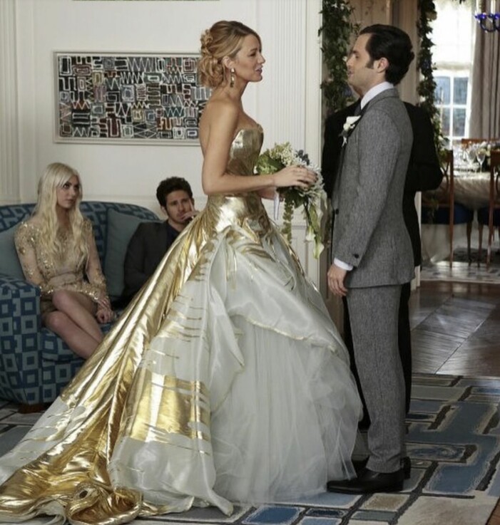 SERENA VAN DER WOODSENS BRÖLLOPSKLÄNNING I GOSSIP GIRL