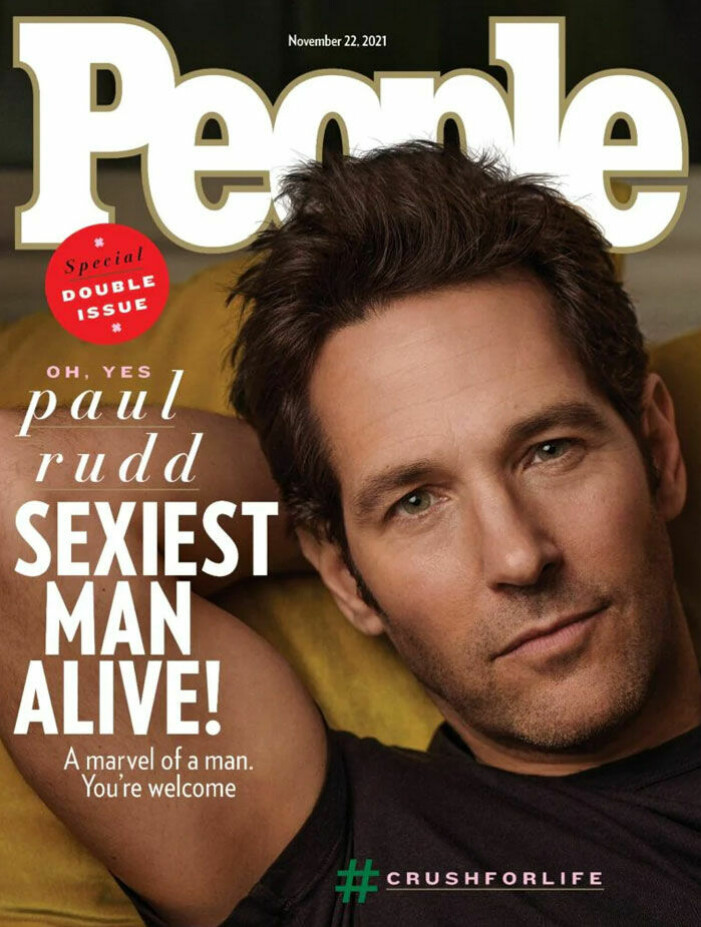 Paul Rudd Sexiest man Alive