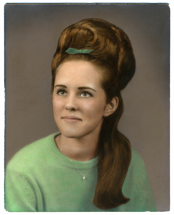 En bild från en skolkatalog i USA på 60-talet.
