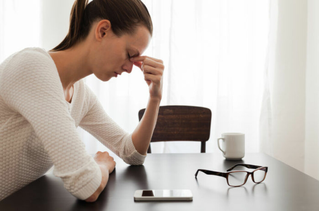 Sociala medier kan få oss både stressade och deprimerade. Foto: Shutterstock Sociala medier kan få oss både stressade och deprimerade. Foto: Shutterstock