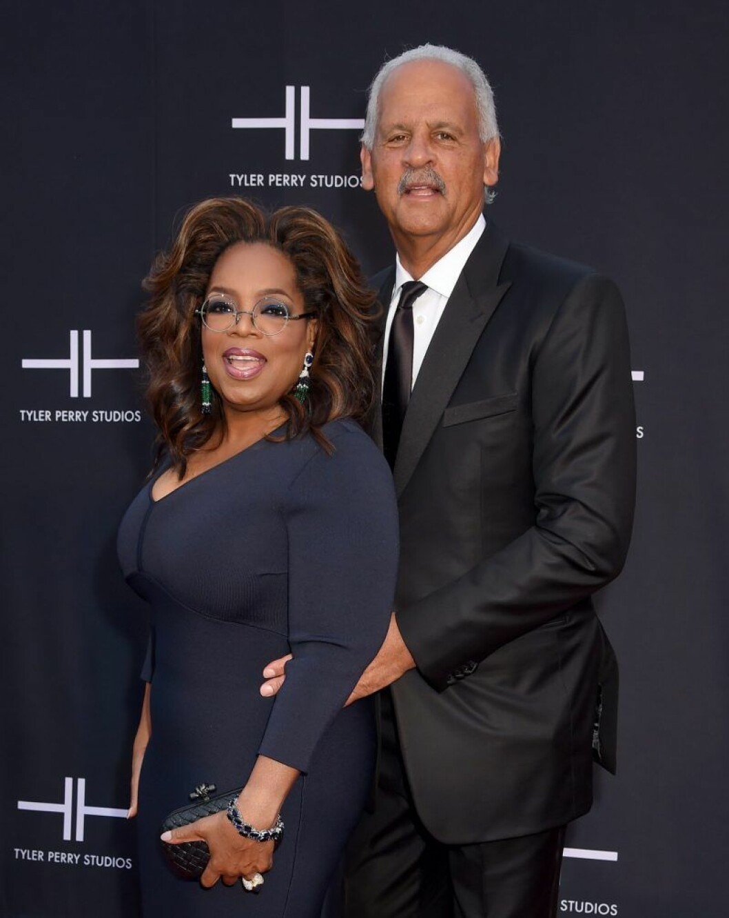 Oprah Winfrey & Stedman Graham på röda mattan