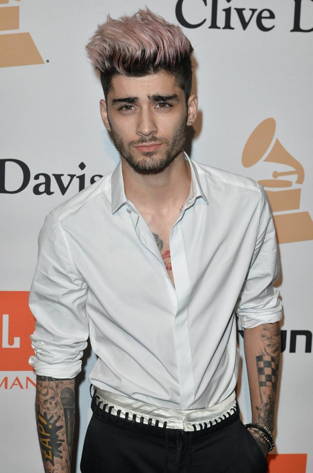 Zayn Malik i rosa hår