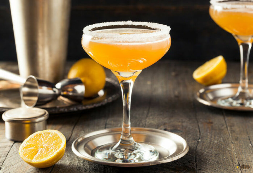 Side car cocktail recept