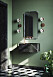 Grönt lyxigt badrum från Vanitas