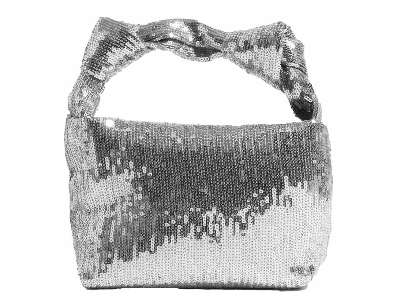 Glittrig väska i silver från Vero Moda.