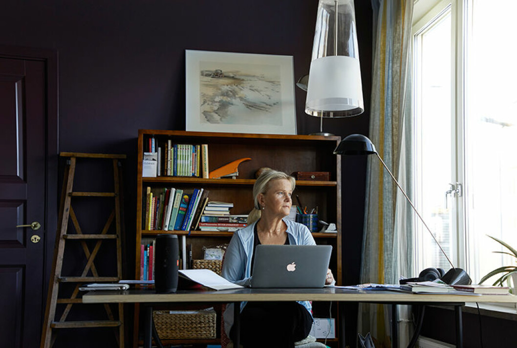 Sissela bjuder hem och släpper in oss nära inpå livet. sissela kyle intervju