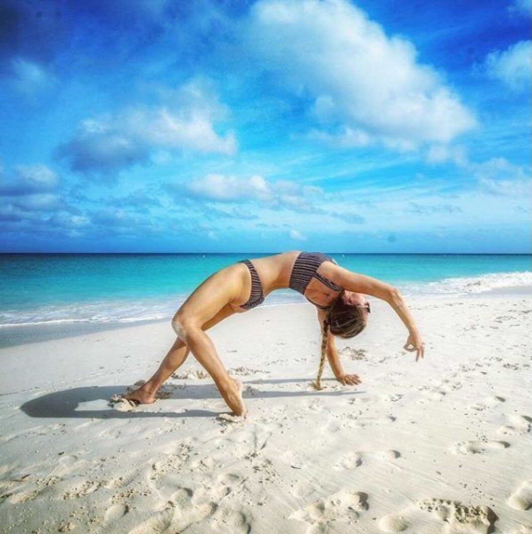 Rachel Brathen har blivit känd för sina häftiga yogabilder och gripande texter. Foto: Instagram@yoga_girl yoga girl aruba