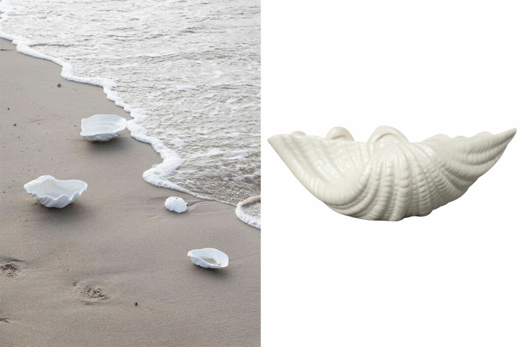 Shell skål från By On