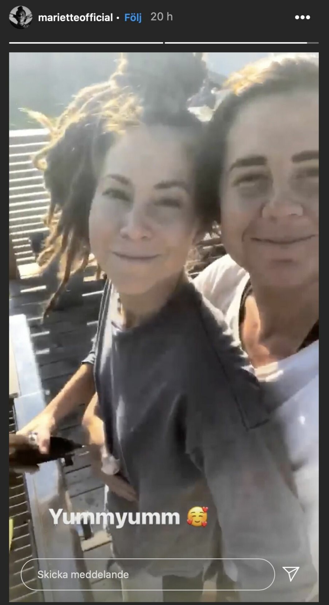 Mariette Hansson och Isabelle Gröngvist