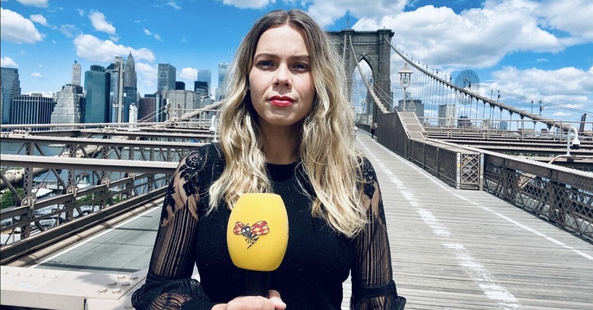 Det var aldrig en drivkraft att flytta från Norrbotten, det var de roliga uppdragen som tog henne vidare, säger Expressens USA-korrespondent Nina Svanberg.
