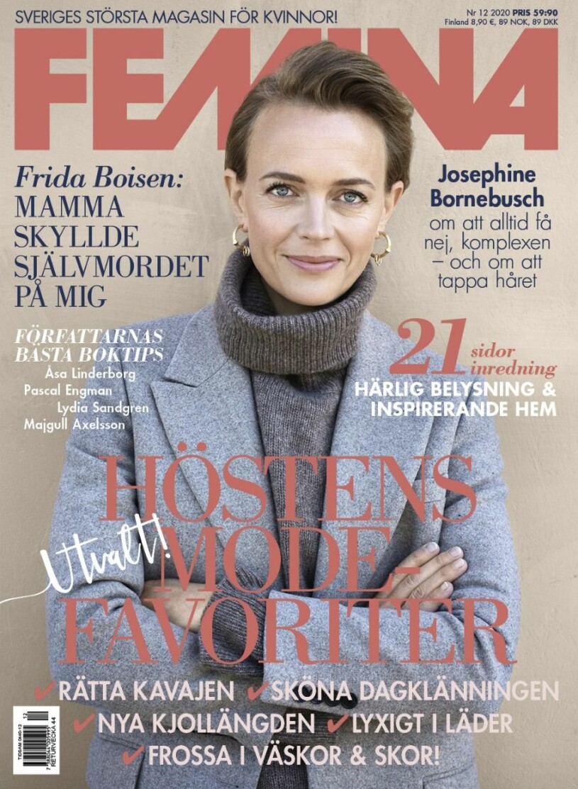 Läs den stora intervjun med Josephine Bornebusch i senaste utgåvan av Femina.