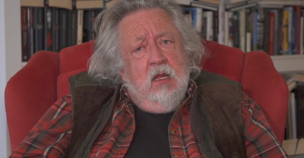 Leif GW Persson har en ny frisyr.