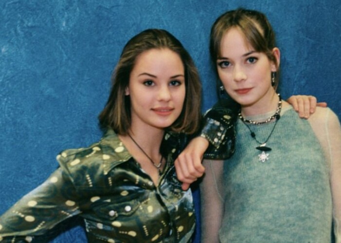 Zara Zetterqvist och Sanna Bråding på tiden det begav sig - i dag jobbar Zara inom kustbevakningen. Zara Zetterqvist och Sanna Bråding.