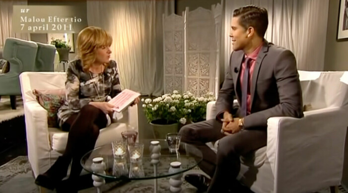 Malou von Sivers satte ner foten mot Fredrik Eklund.