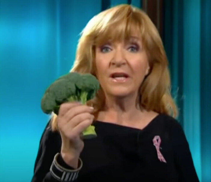 Malou blev viral med sin broccoli.