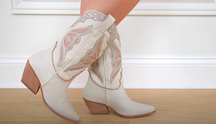 Cowboyinspirerade boots är hett i år.