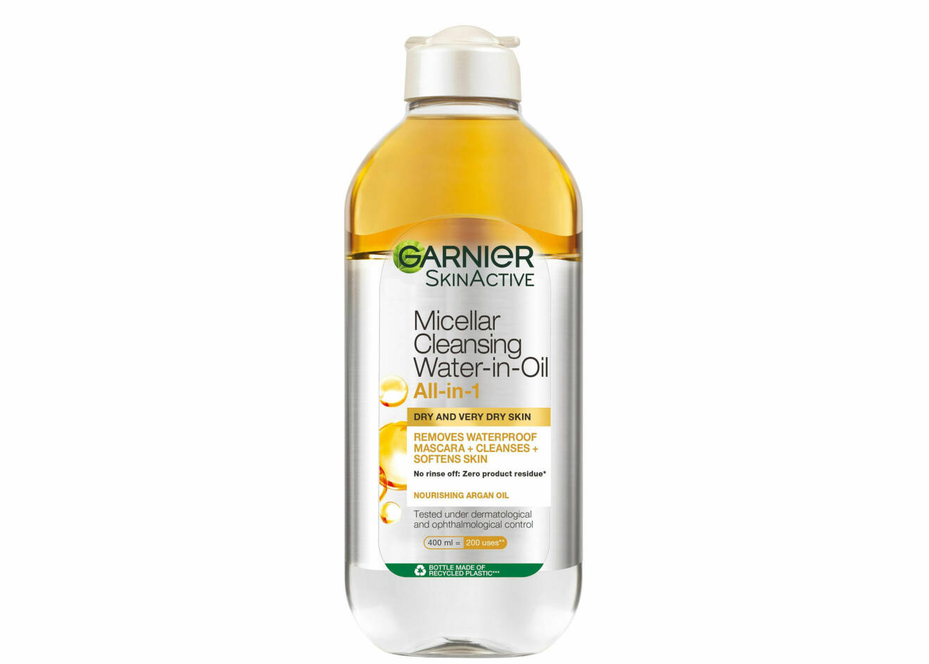 Skin Active Micellar Cleansing Water in Oil från Garnier.