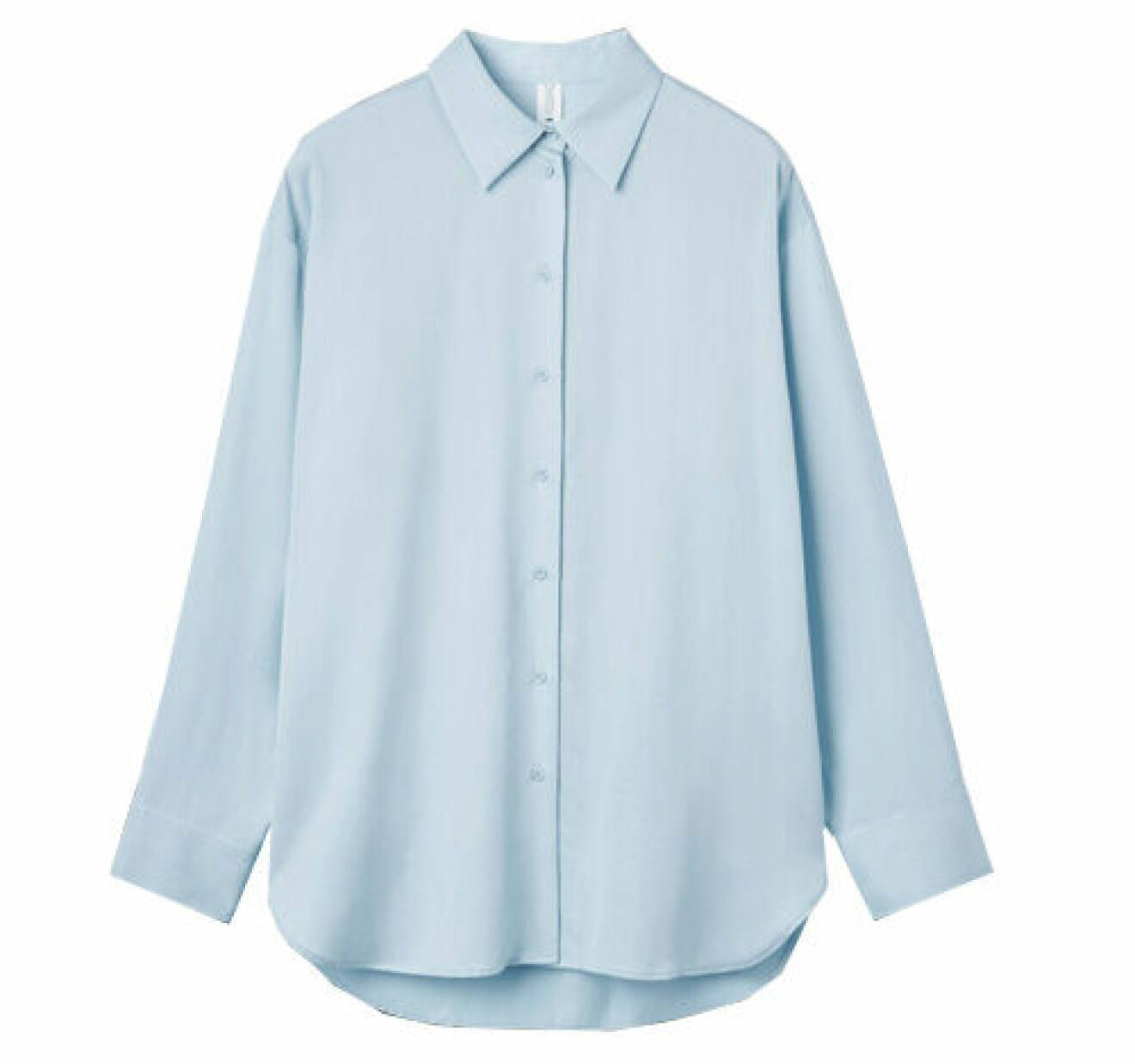 Ljusblå skjorta i bomull för dam från CW by Carin Wester