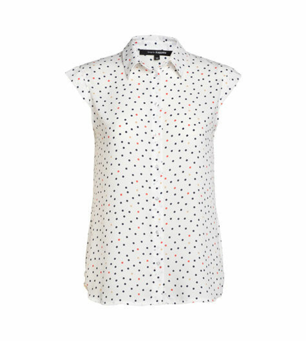 Blus 249 kr, <a href="http://www.kappahl.se/article/blus_658898" target="_blank">KappAhl</a>. Prickig Blus 249 kr, KappAhl.