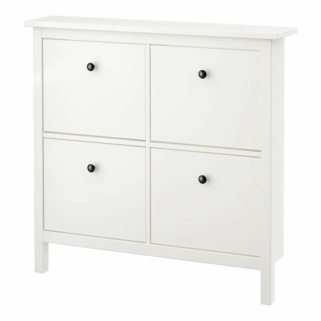 hemnes skoskåp från ikea
