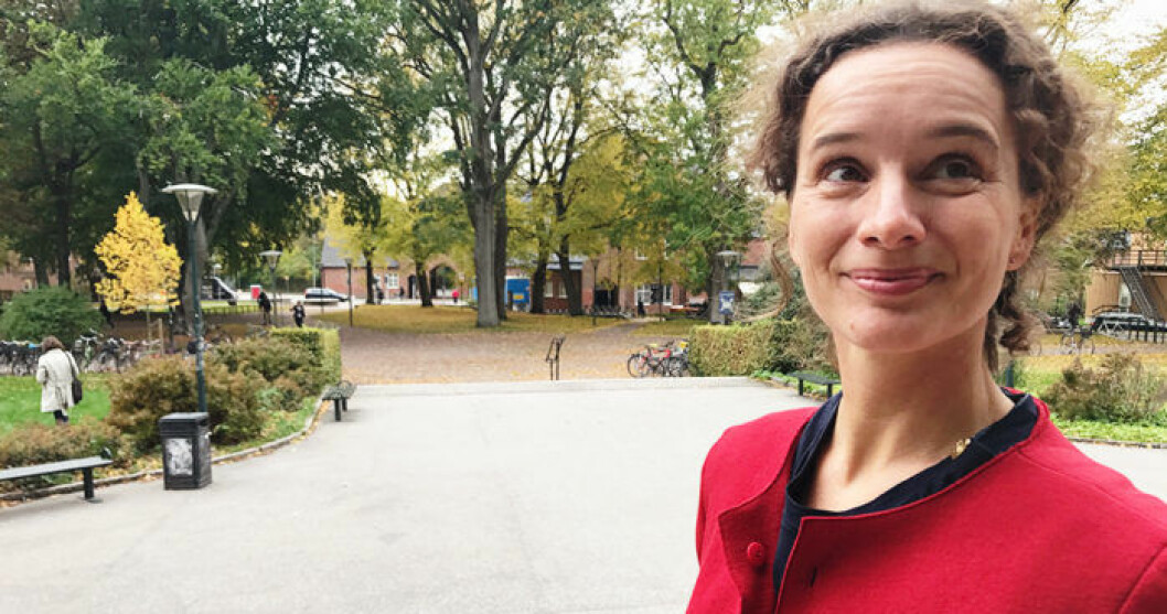 Mia-Marie Hammerlin menar att skvaller fyller en viktigt funktion. Bild: Fredrik Rubin Mia-Marie Hammerlin, forskare i Lund