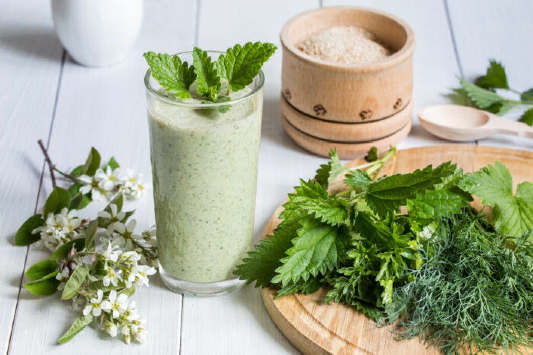 Smoothie med nässlor