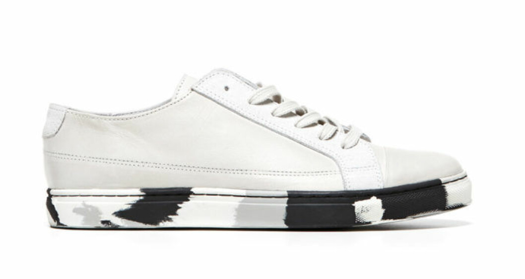 Sneakers i skinn