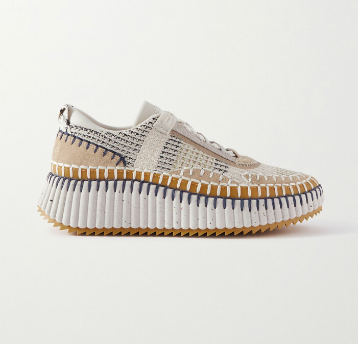 Populära modellen Nama från Chloé. Sneakersmodellen Nama från Chloé.
